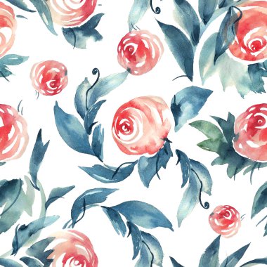 Kırmızı dekoratif gül