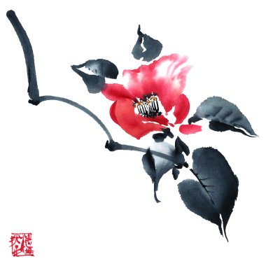 Çiçeği ağaç. Çiçek şekil..