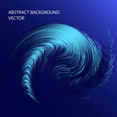 Mavi ve serin elementlerle arka plan dokusu. Vektör tasarımı.