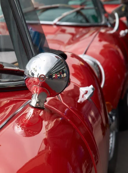 Carros vintage vermelho — Fotografia de Stock