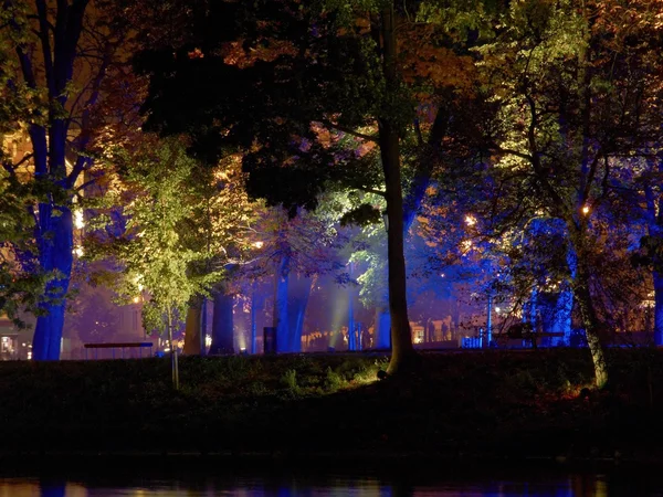 Magiczny ogród przez Kari Kola na sygnał festiwalu Praga — Zdjęcie stockowe