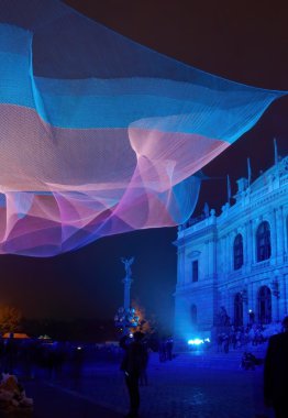 1,26 Janet Echelman üzerinde sinyal Festivali Prag tarafından