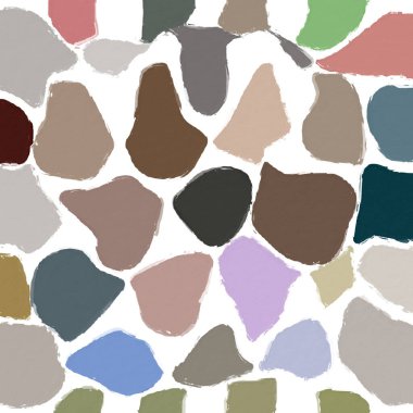 Renkli tekrarlanan şablon geçmişi. Klasik dekoratif elementler. Yaratıcı duvar kağıdı veya tasarım sanatı için resim.