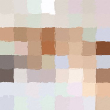 Kabataslak dokuya sahip renkli soyut mozaik. Tatlı renkli geometrik model arka plan. Yaratıcı duvar kağıdı ya da tasarım sanatı için resim. Metin için arkaplanda kopyalama alanı var.