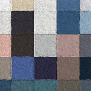 Kabataslak desenli geometrik renkli desen. Arkaplan dokusu duvarı ve metin için kopyalama alanı var. Yaratıcı duvar kağıdı veya tasarım sanatı için resim