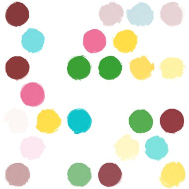 Kabataslak desenli renkli daire deseni. Arkaplan dokusu duvarı ve metin için kopyalama alanı var. Yaratıcı duvar kağıdı veya tasarım sanatı için resim.