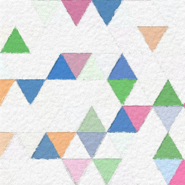 Geometrisches Farbenfrohes Muster Mit Rauem Hintergrund Hintergrundtextur Wand Und Haben — Stockfoto
