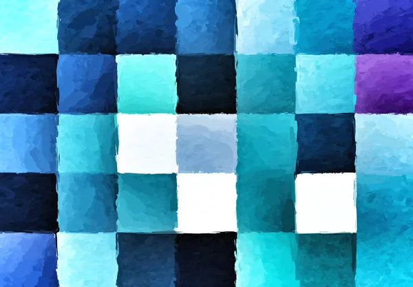 Geometrische Kleurrijke Patroon Met Een Ruwe Textuur Achtergrond Achtergrond Textuur — Stockfoto