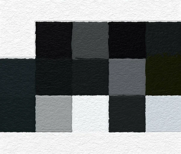 Geometrische Kleurrijke Geblokte Patroon Met Ruwe Textuur Achtergrond Achtergrond Textuur — Stockfoto