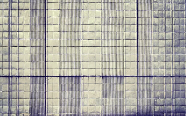 Vintage toned old ceramic tile wall. — Stock Photo, Image