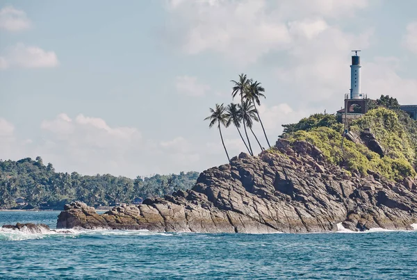 Цветная Тонированная Фотография Побережья Мириссы Шри Ланка — стоковое фото