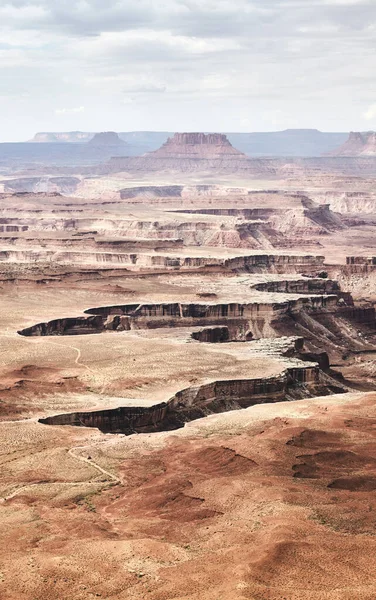 Park Narodowy Canyonlands Tonowanie Kolorów Utah Usa — Zdjęcie stockowe