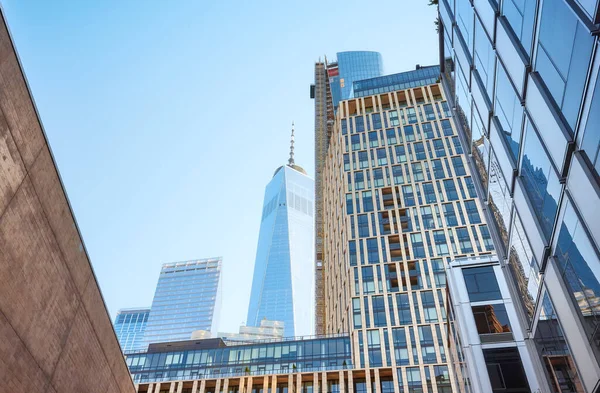 New York Usa June 2018 Manhattan Modern Architecture Freedom Tower — Stock Photo, Image