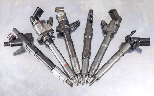 Fuel pump injectors. — Stock Photo, Image