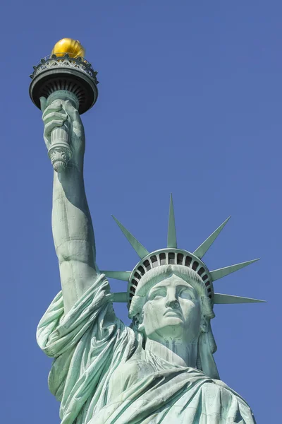Socha svobody, symbolem new Yorku a usa. — Stock fotografie