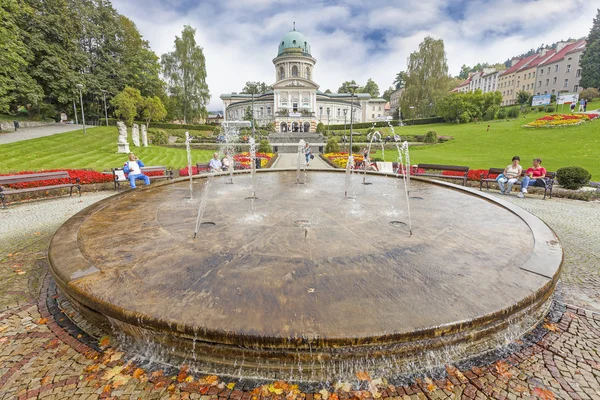 Ladek Zdroj est l'une des plus anciennes stations thermales d'Europe . — Photo