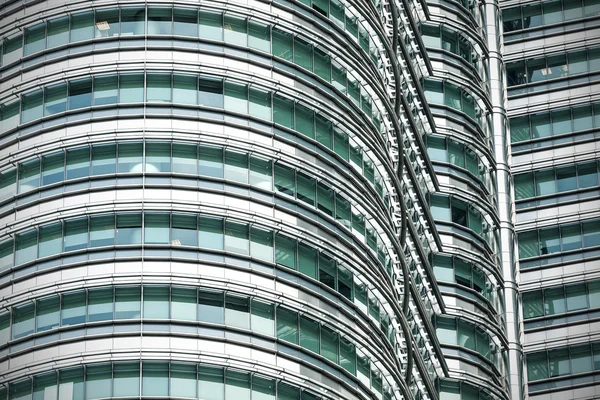 Alta qualidade close-up vista das torres gêmeas Petronas . — Fotografia de Stock