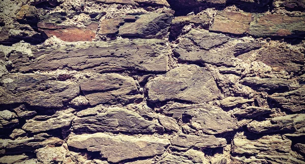 Old grungy stone wall background. — Stock Photo, Image