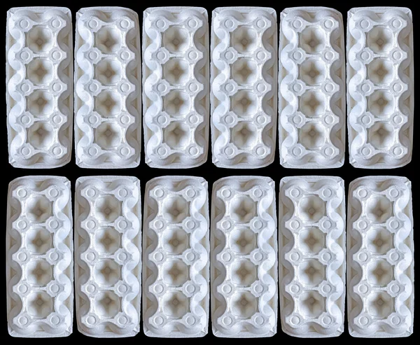 Fondo o textura abstracta hecha de cajas de huevo . — Foto de Stock