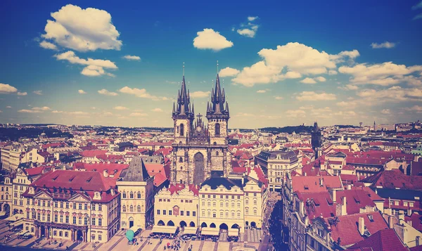 Vintage toned picture of Prague, Czech Republic. — Stock fotografie