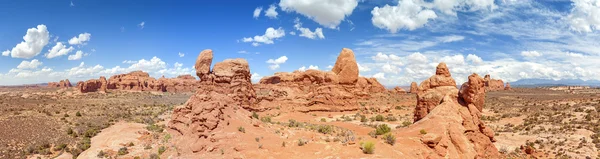 Panorama van de Arches Nationaal Park, Utah, VSA. — Stockfoto