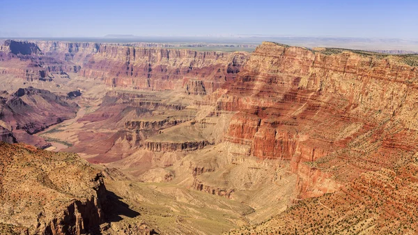 Panoramatický pohled na Grand Canyon, Usa — Stock fotografie