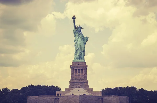 Vintage toned Statue of Liberty, NYC, USA — Stock Photo, Image