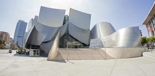 Lente Fisheye foto do Walt Disney Concert Hall . — Fotografia de Stock