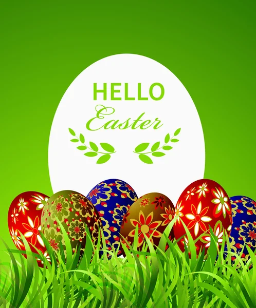 Hello easter card