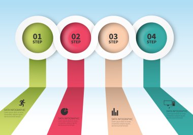 perspektif içinde adım adım şablonu