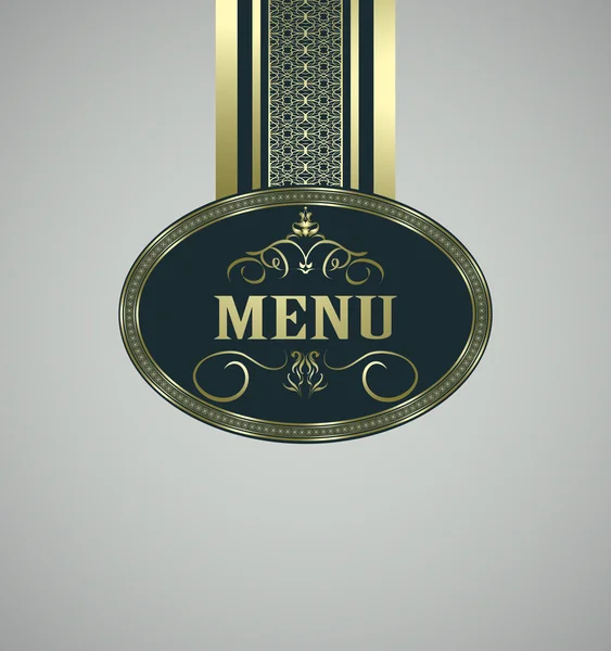 餐厅菜单标签 — 图库矢量图片