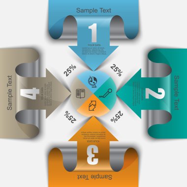 her taraftan Bükülü Ok