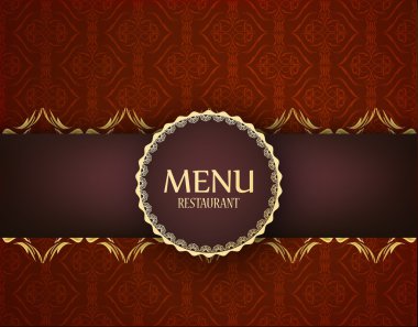 Menü restoran veya bistro