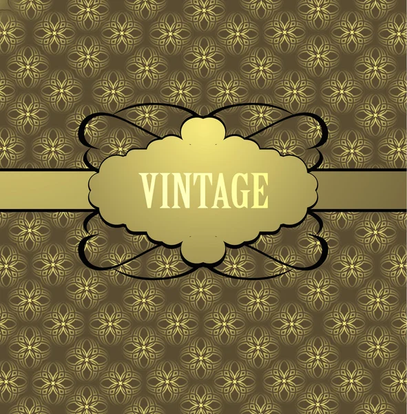 Design copertina vintage — Vettoriale Stock