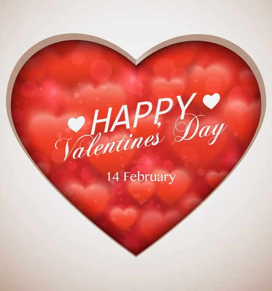 St. valentine's dag kaart — Stockvector