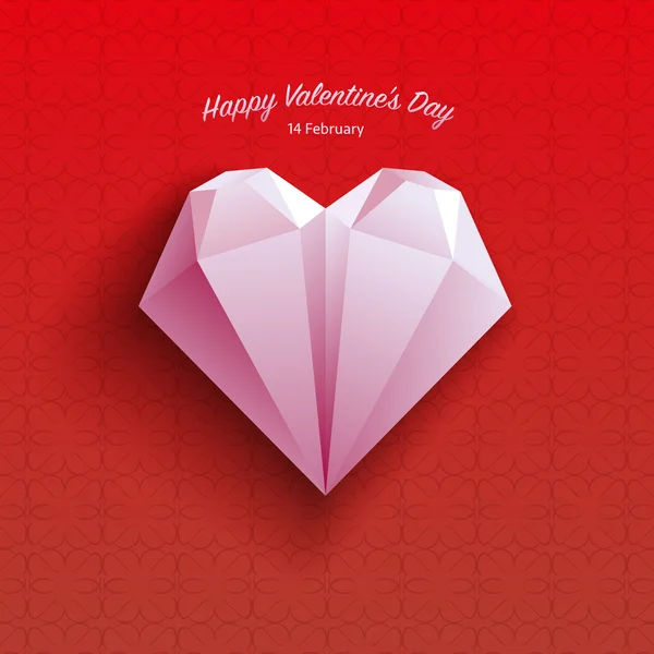 St. Valentine's Day card — Stock Vector