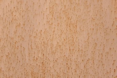 Uzun süreli kullanım tarafından aşındırılmış olan demirin dokusu.