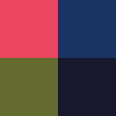 renk paleti vektör illüstrasyonu seti