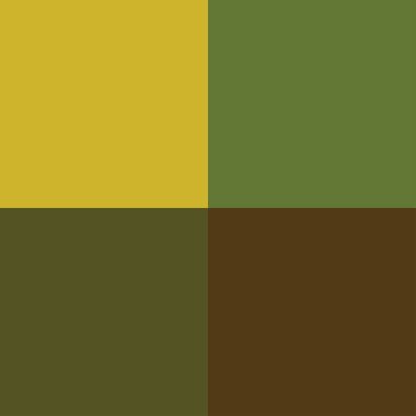 renk paleti vektör illüstrasyonu seti