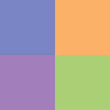 renk paleti vektör illüstrasyonu seti