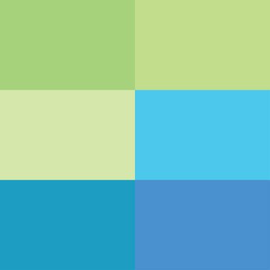 renk paleti vektör illüstrasyonu seti