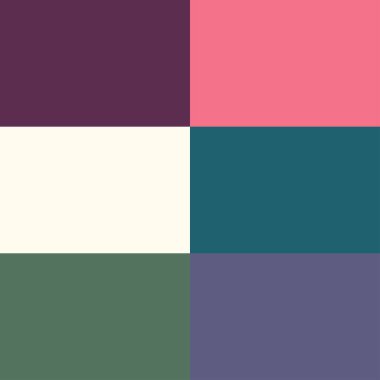 renk paleti vektör illüstrasyonu seti