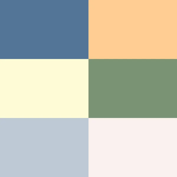 Set Illustrazione Vettoriale Tavolozza Colori — Vettoriale Stock