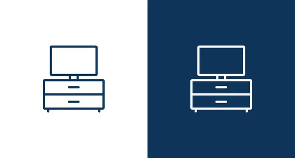 TV table icon for web and mobile