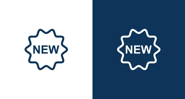 New tag outline icon illustration isolated vector sign symbol