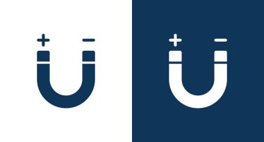 Web ve mobil için mıknatıs simgesi