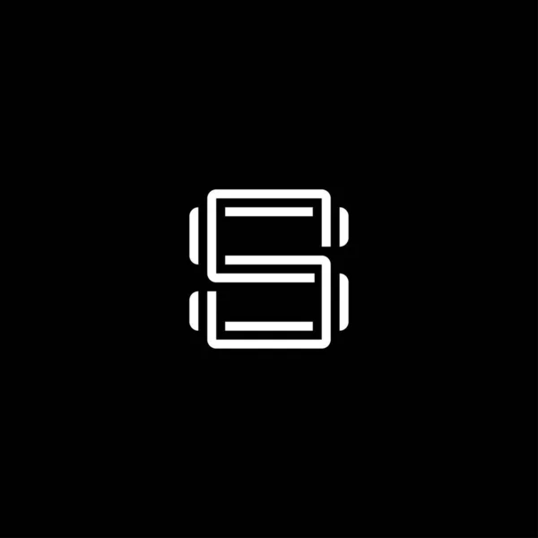 S logo şablonu vektör kavramı