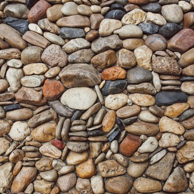 Sea stones pebble texture background clipart