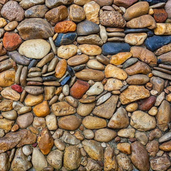 Sea stones pebble texture background — Stock Photo, Image