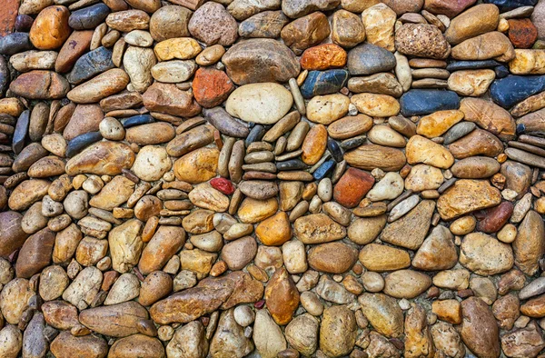 Sea stones pebble texture background — Stock Photo, Image